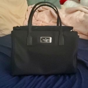 Kate Spade small loden nylon crossbody bag